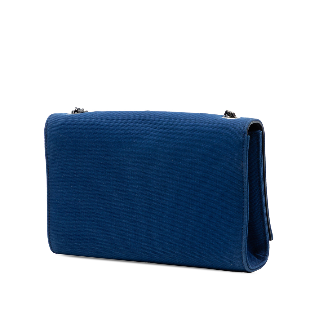 Pre-Loved Saint Laurent Small Star Embroidered Canvas Monogram Kate Crossbody - Picture 2 of 8